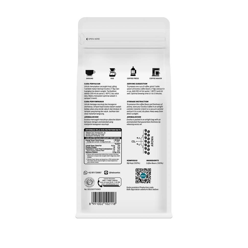 

Promo / Terlaris EXCELSO JAVA ARABICA BUBUK 200G TWIN PACK Terbaik
