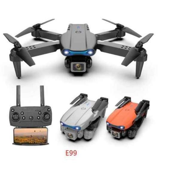 Smart Drone E99 HD Dual Camera Shoot Original Indoor Outdoor Drone Murah Mini Dengan Kamera HD Drone