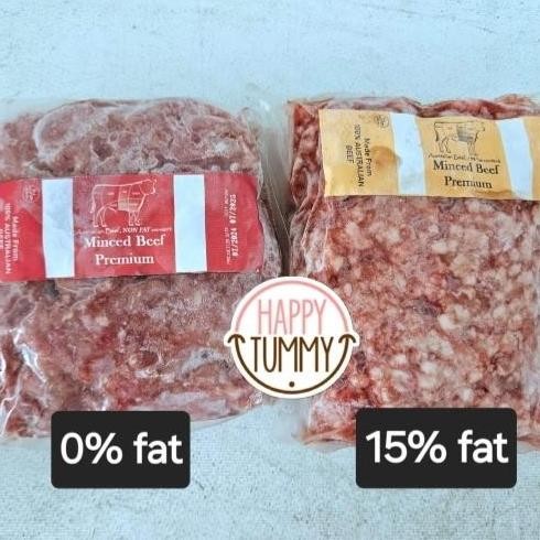 

HIW Daging sapi cincang import fat 15% minced beef