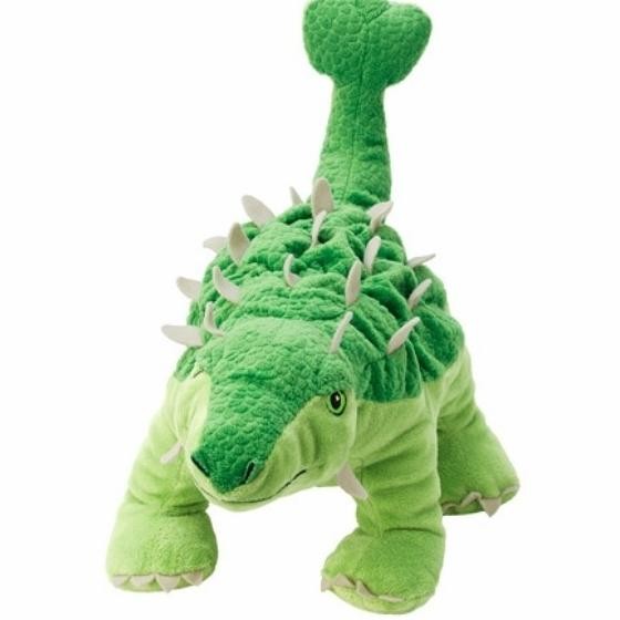 Boneka Dinosaurus Jenis ANKYLOSAURUS Halus Ukuran 37cm_Original