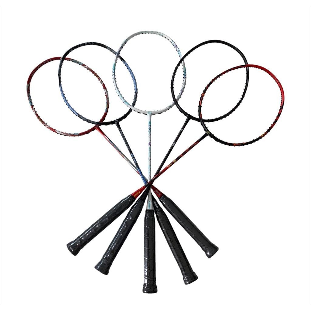 Raket Badminton Kansa Angin/ Api/ Air/ Tanah/ Kayu 30Lbs Original