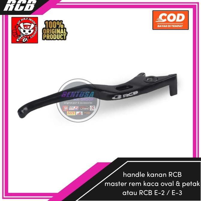 HARGA DISC - TUAS REM  / HANDLE REM ONLY RCB ORIGINAL PNP MASTER RCB E-2 KACA OVAL & E-3 KACA KOTAK