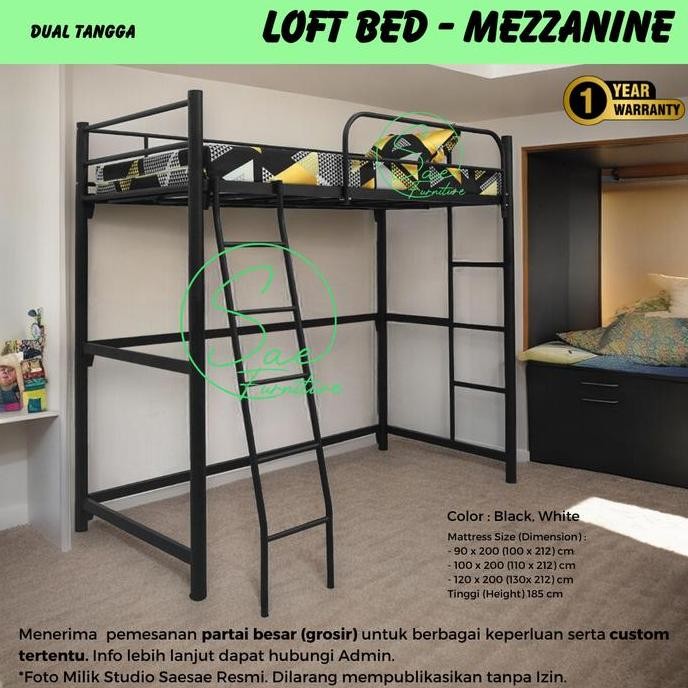 Loftbed Ranjang Mezzanine Besi Jabodetabek Co