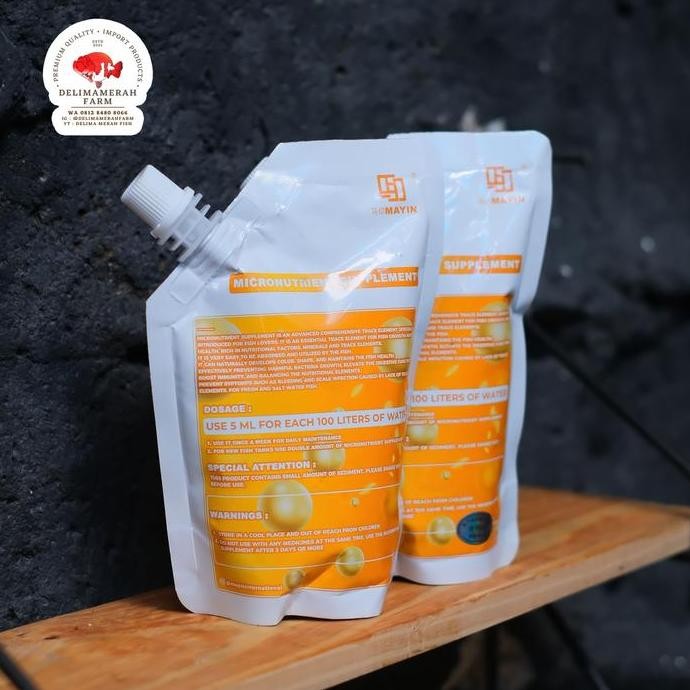 

Terlaris Mayin Micronutrient Supplement - Vitamin Ikan Hias Air Tawar
