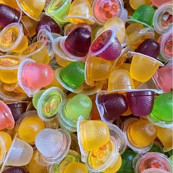 

HIW INACO Jelly 1 kg Fresh Varian Rasa Buah Mix - Makanan Sehat - Jeli, Food Cemilan Menyegarkan Puding