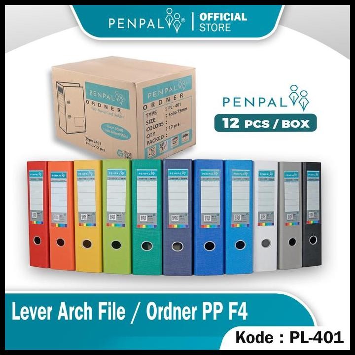 

Penpal Lever Arch File / Ordner Folio Pl-401 ( 12 Pcs ) Good Quality