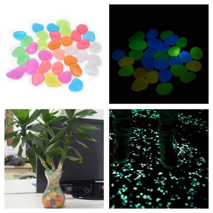 

Terlaris Batu Hias Glow In The Dark Dekorasi Hiasan Taman Aquarium Akuarium