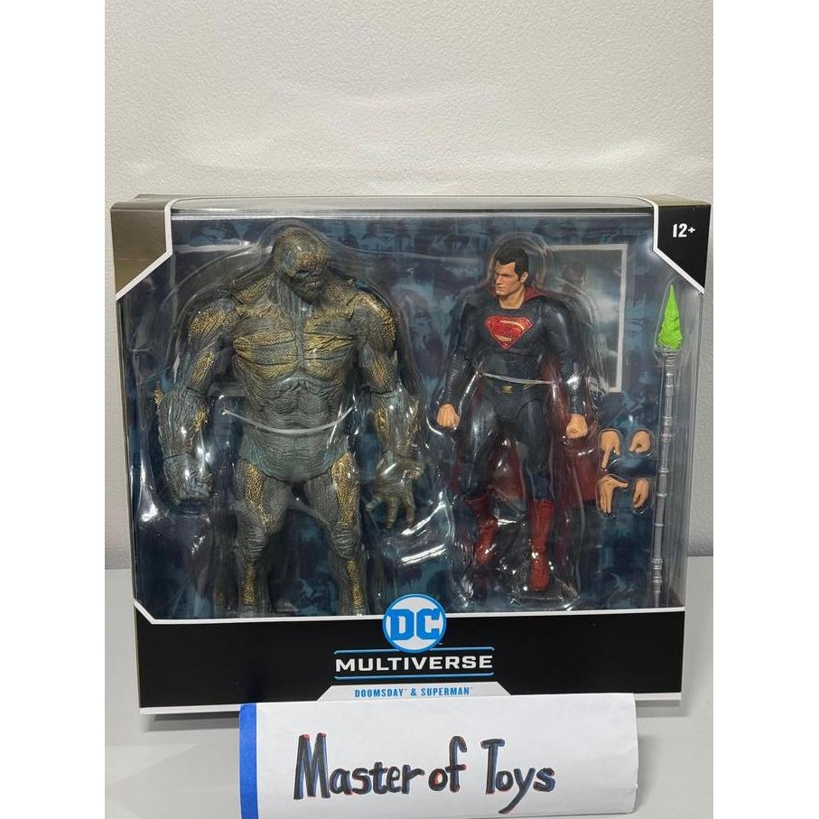 McFarlane DC Multiverse Doomsday & Superman (Batman v Superman: Dawn of Justice) - Ready Stock