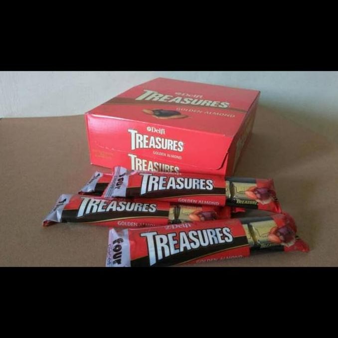 

HIW COKLAT DELFI TREASURES BOX ISI 24 X 4 PCS - COKLAT