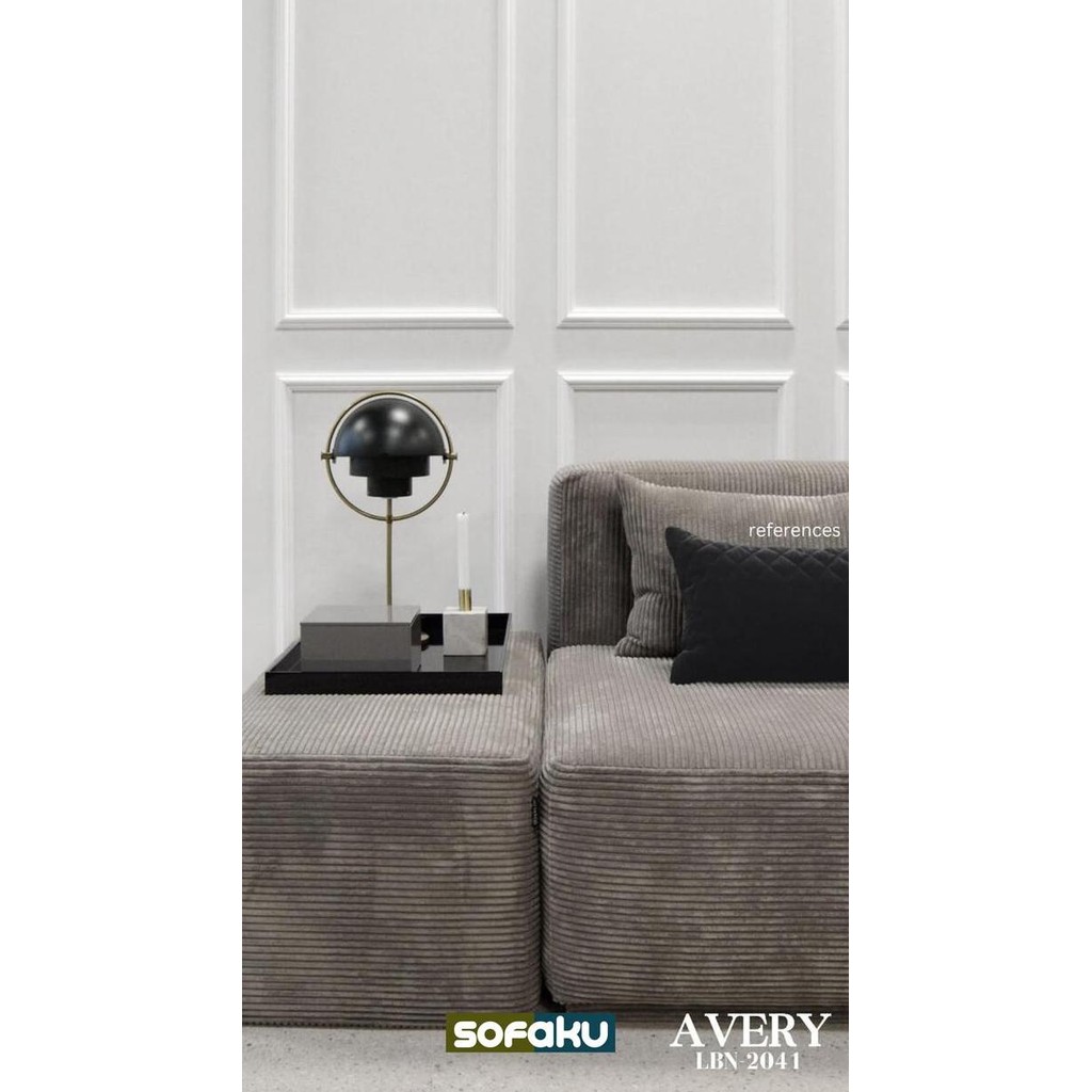 : Avery Larbene Corduroy - Exclusive Bahan Baldu Timbul Corduroy Lembut Bahan Sofa Furniture Co