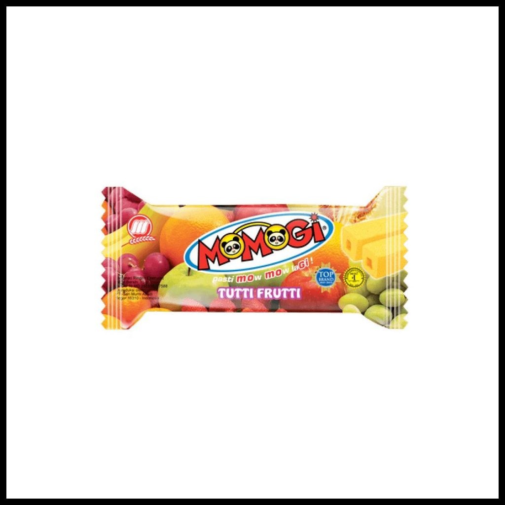 

MOMOGI COKLAT/JAGUNG BAKAR/KEJU/TUTTI FRUITTI - ISI 20PCS @5GR