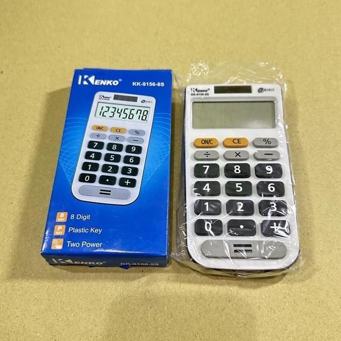 

Calculator Kalkulator Kenko 8 digit KK-9156-8S Termurah