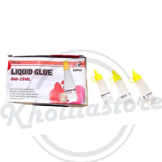 

(24 pcs) Lem Cair Kecil GM 25ml Termurah