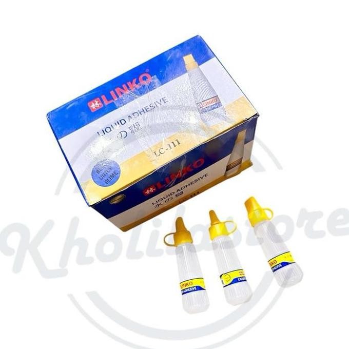 

(24 pcs) Lem Cair Kecil Linko 25ml Termurah