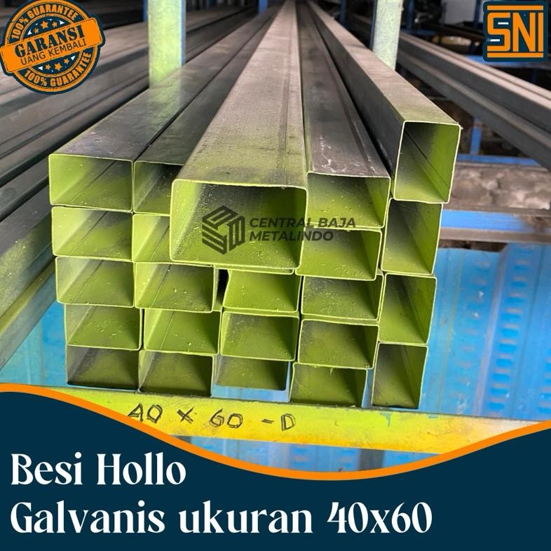 NEW Hollow Galvanis 40x60 mm SNI