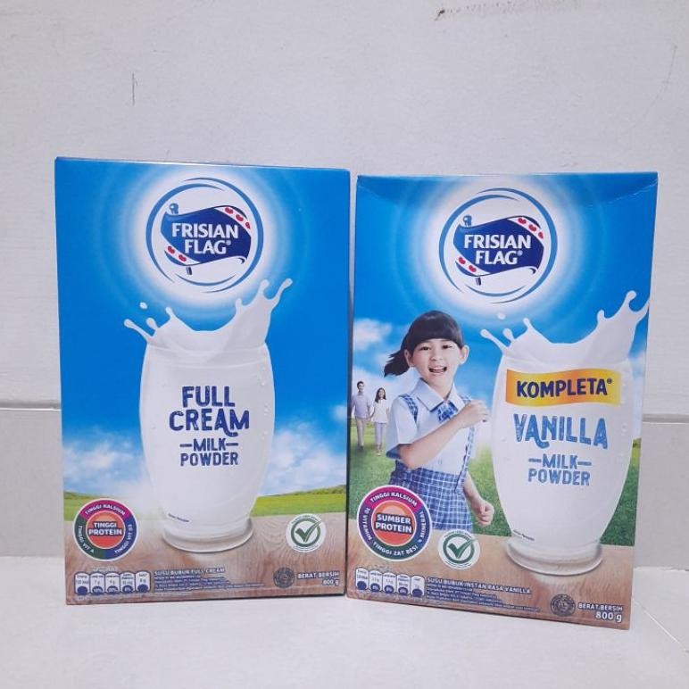 

NEW!!! Susu Bubuk Frisian Flag Full Cream/Vanilla/Coklat 800g