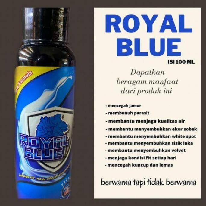 Terlaris Royal Blue Premium Vitamin Ikan Hias Ikan Cupang