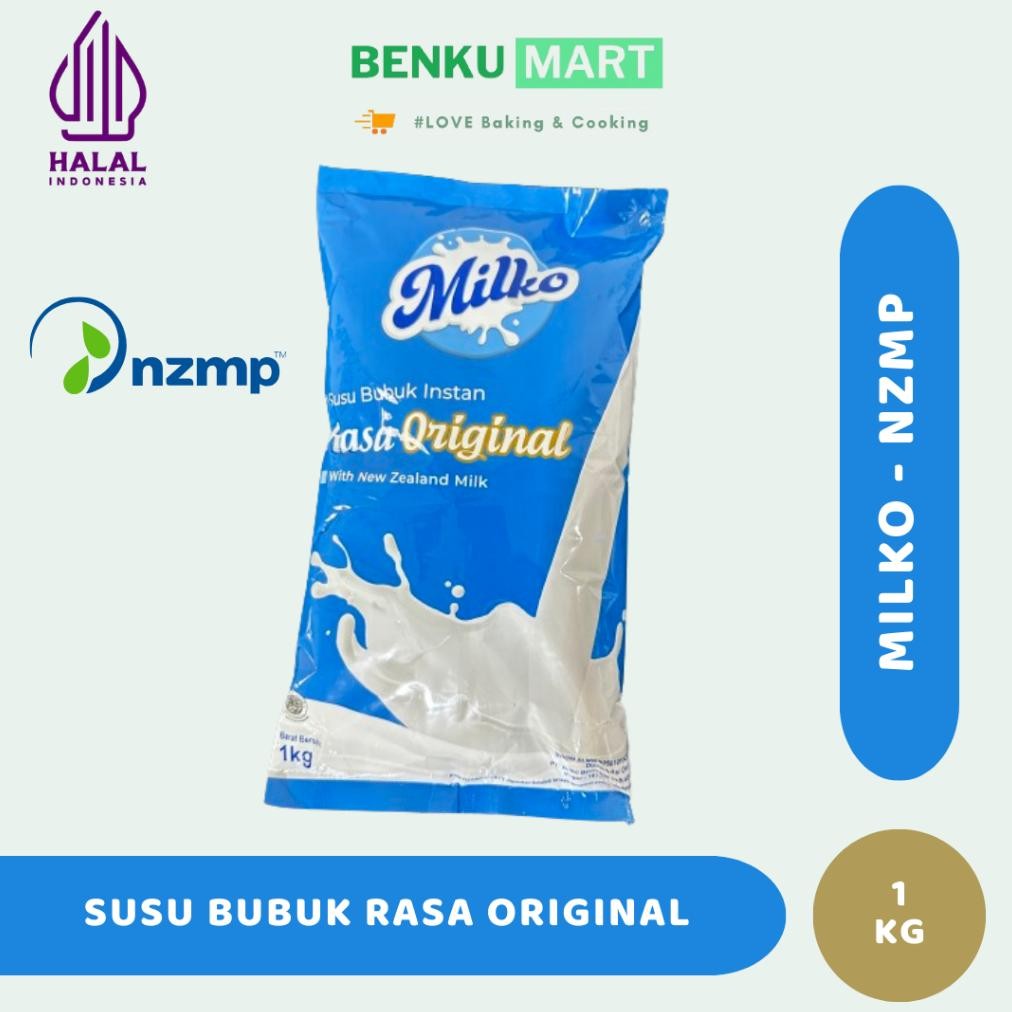 

NEW!!! Milko Susu Bubuk Instan Rasa Original 1 Kg | NZMP - Full Cream | HALAL