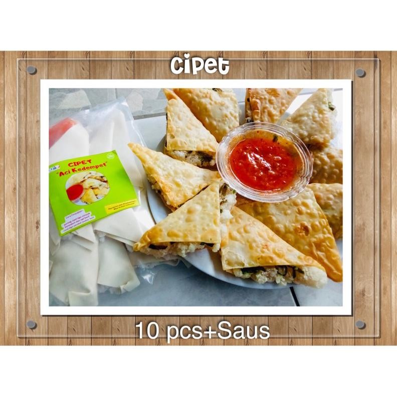 

Berkualitas Cipet ( Aci Kadempet) Isi 10 + Saus By Akar Kuliner Indonesia Promo