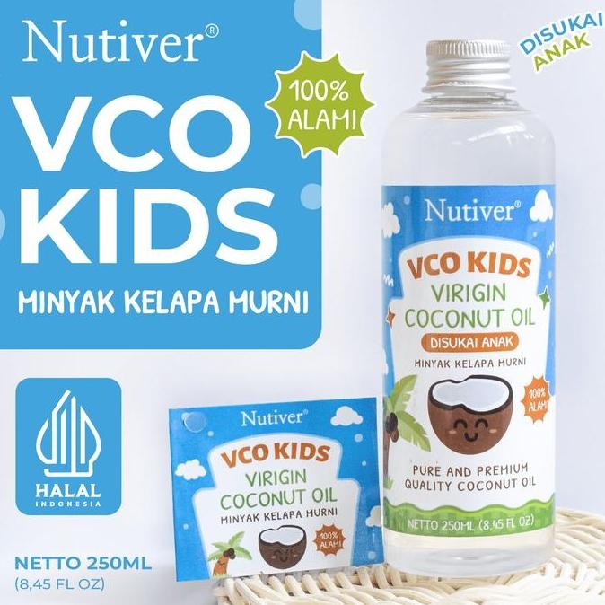 

NEW!!! Nutiver Extra Virgin Coconut Oil | VCO For Kids | Minyak VCO Anak Anak