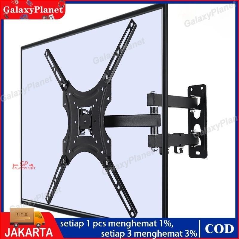 Bracket Tv Led Lcd 32 - 55 Inch Dijamin Cocok 6 Arah Universal Breket Tv Briket Tv Braket Tv Gantung