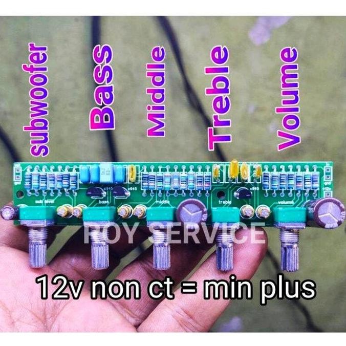 Tone Control Aktif Mono Lengkap Subwoofer Live / Tone Control Aktif Mono Lengkap Subwoofer Langsung,