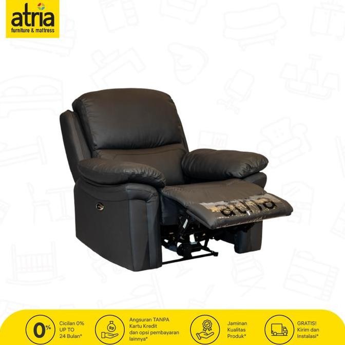Sofa Recliner Elektrik Lyoda 1 Seat Atria Co