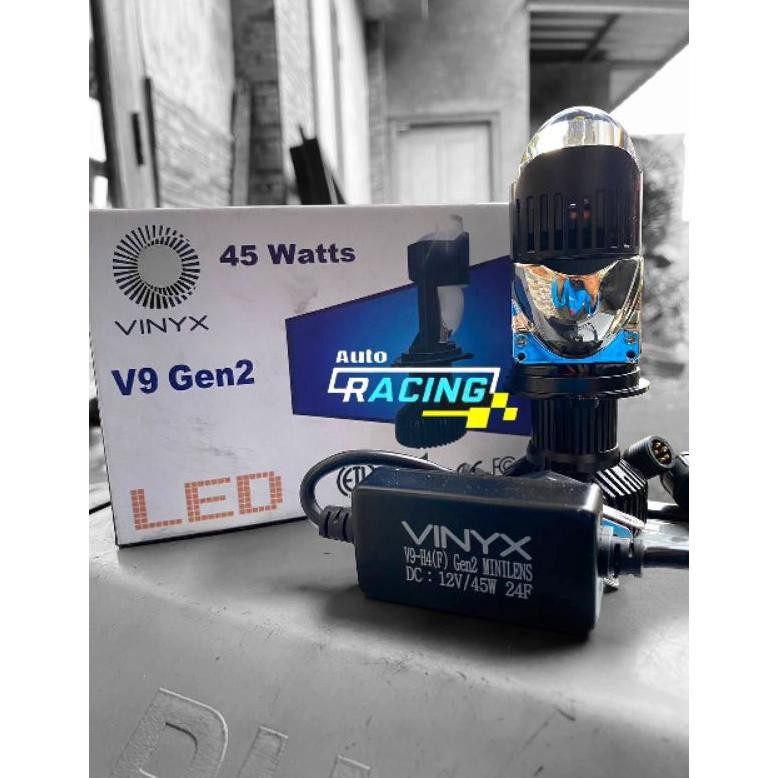 LAMPU LED VINYX V9 GEN 2 H4 MINI PROJEKTOR MINIPROJIE