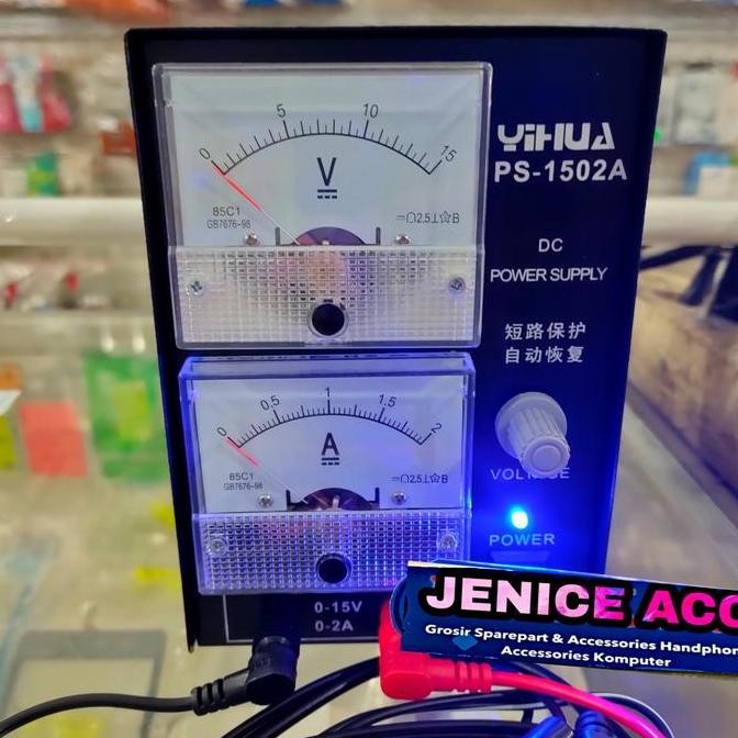 NEW POWER SUPPLY YIHUA 1502A ANALOG+KABEL/PSU 1502A YIHUA KABEL