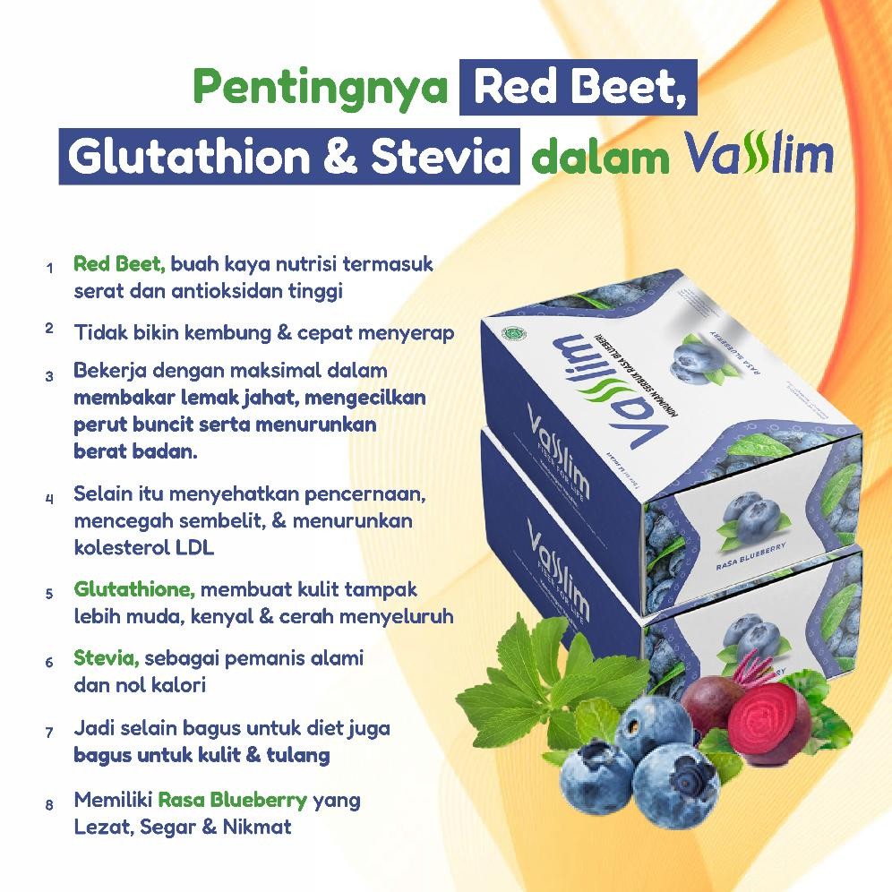 Ready Vasslim Fiber Drink Diet Pelangsing Badan Herbal 100% Ampuh Dan Cepat Ori Bpom