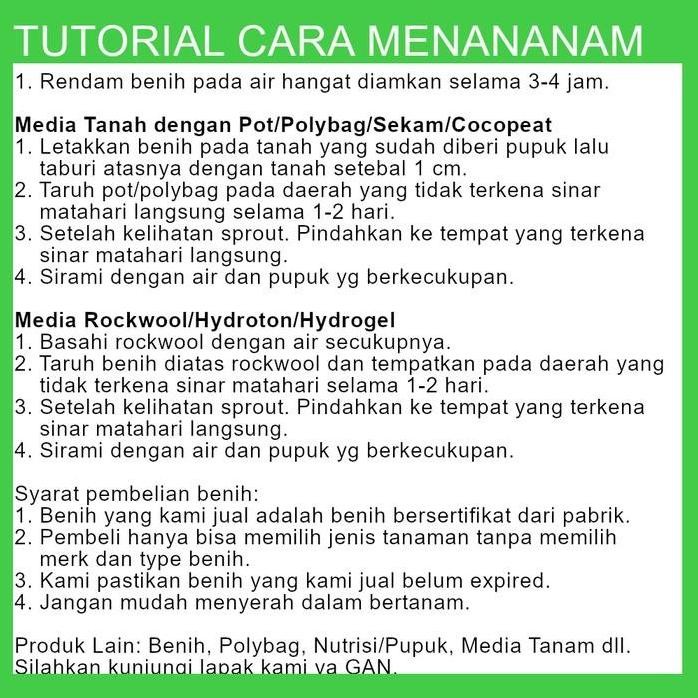 

Terlaris Id | Bibit Benih Biji Seed Unggul Bawang Merah Lokananta 10 Gram