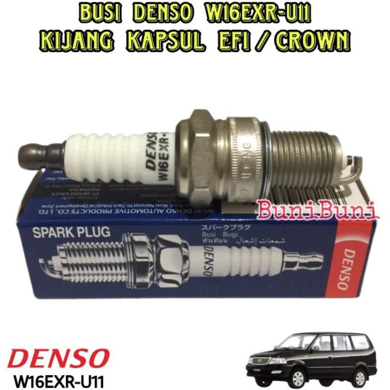 Berkualitas Busi Mobil Kijang Efi Injeksi W16Exru11 Original - Busi Denso Untuk Kijang Kapsul 7K Efi
