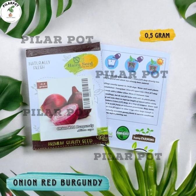 

Terlaris Benih Bibit Bawang Merah Red Burgundy Haira Seed - Bawang Red Burgundy