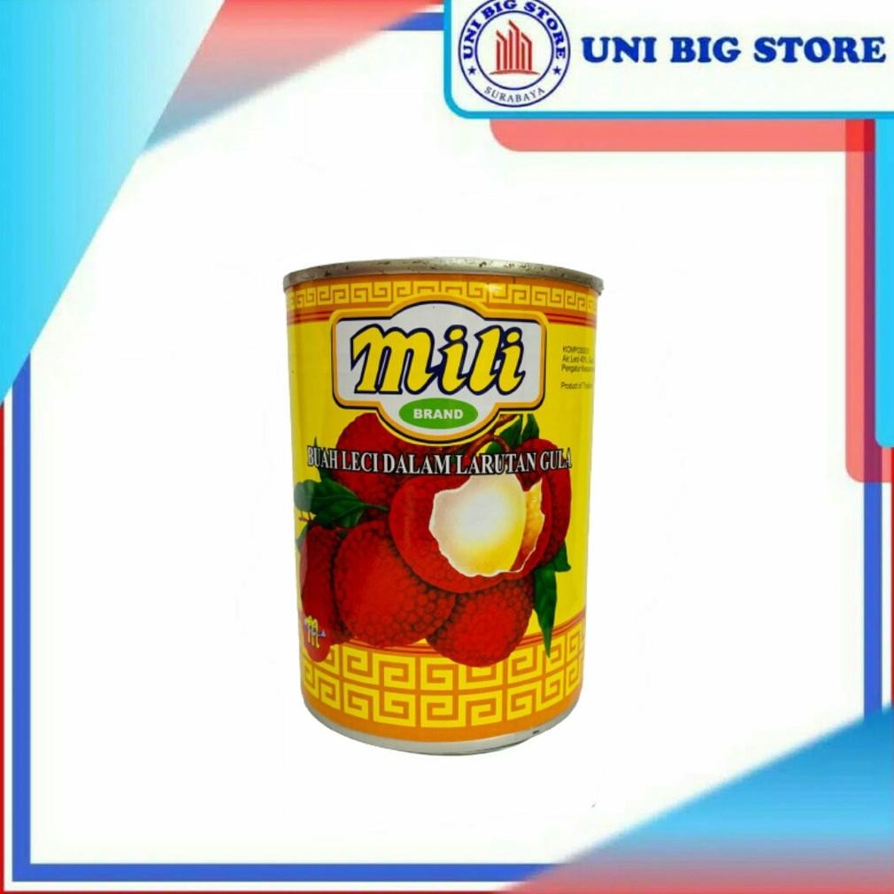 

Mili Lychee in Syrup - Buah Leci Dalam Larutan Gula Sirup 565 gr nUg