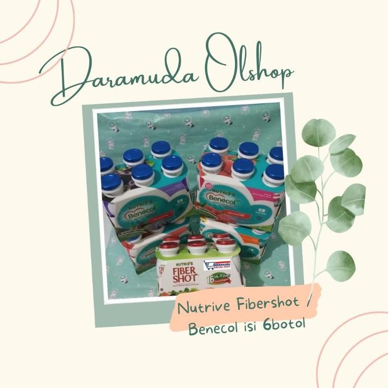 

NUTRIVE BENECOL KOLESTROL FIBERSHOT 6 X 100 ml nUg