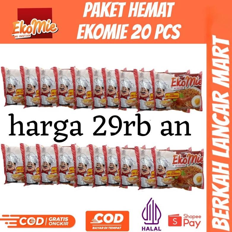 

20 PCS EKOMIE MIE GORENG WINGS FOOD nUg