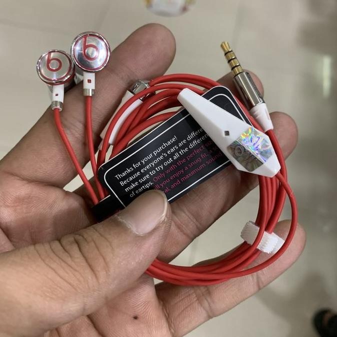 Headset Handsfree Earphone Monster Beats By Dr Dre Original New Stok