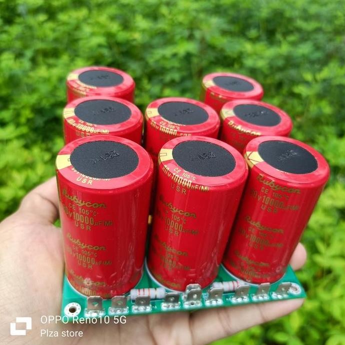 Psu Isi 8 Elco 80Volt 10000Uf Rubycon Red Original Psu Class Ab Isi 8 New Stok