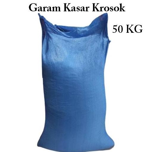 

Terlaris Garam Kasar 50 Kg / Garam Krosok 1 Sak / Garam Murni Asli / Garam Kolam Garam Pupuk Garam Ikan Aquarium / Garem Kasar Kristal Krosok Non Yodium Vitamin Ikan