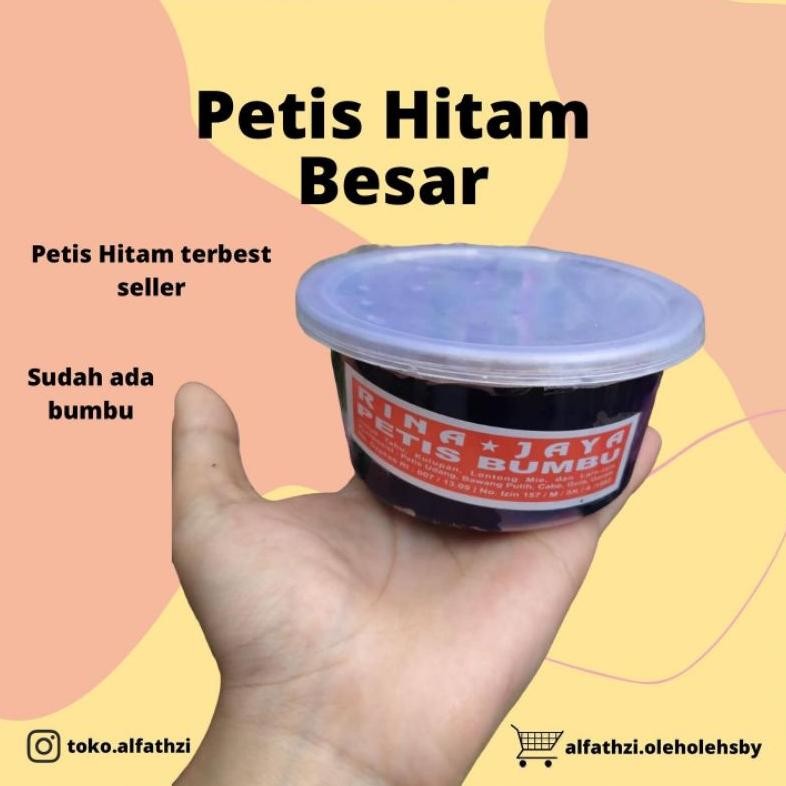 

Oleh-Oleh Surabaya Petis Hitam Bumbu nUg