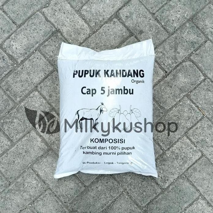 

Terlaris Pupuk Kandang Kambing Cap 5 Jambu Organik Halus Via Gosend Grab