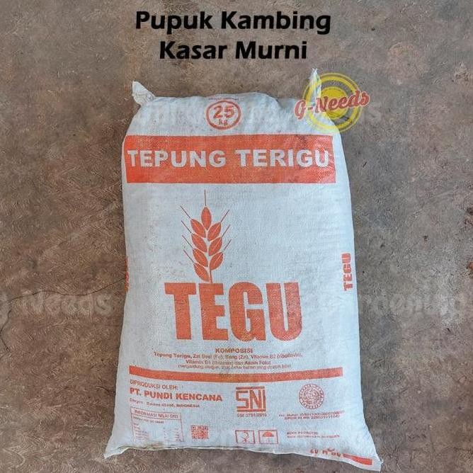 

Terlaris Pupuk Kandang Kambing/Kohe Kambing Kasar Murni Karung (Khusus Instant)