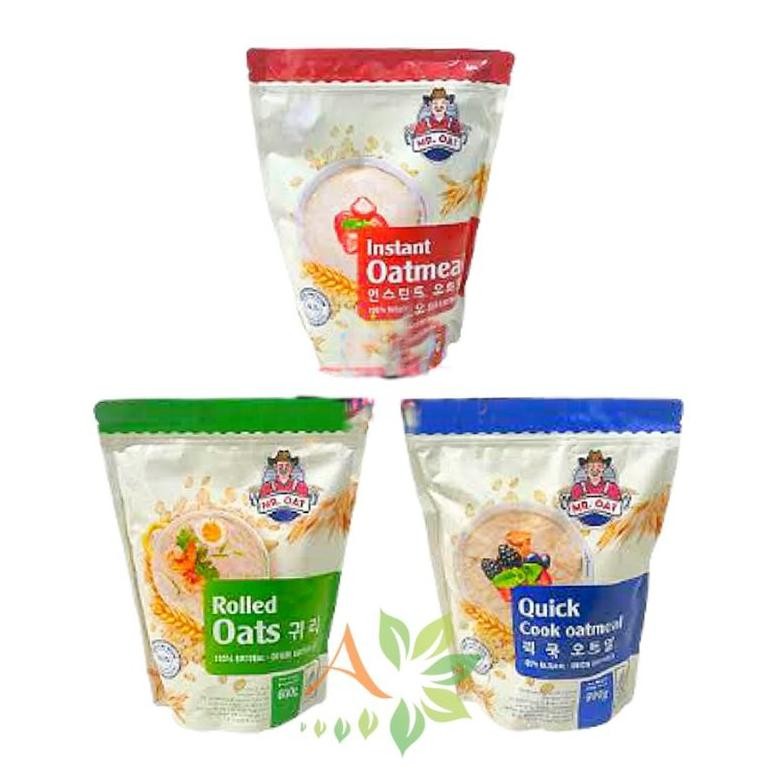 

MR OAT Oatmeal 100% Natural 800gr AST nUg