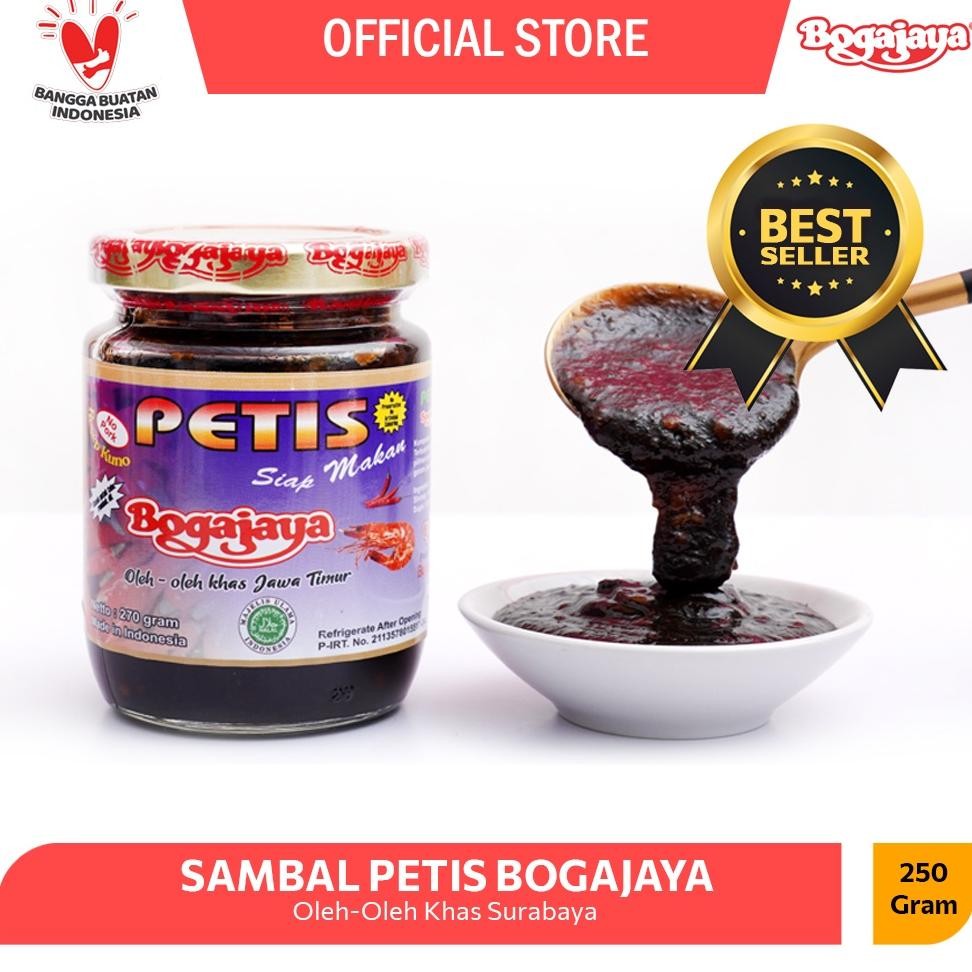 

Sambal Petis Udang BOGAJAYA Siap Makan 270 Gram / Petis Terenak Oleh-Oleh Surabaya (Best Seller) AST nUg