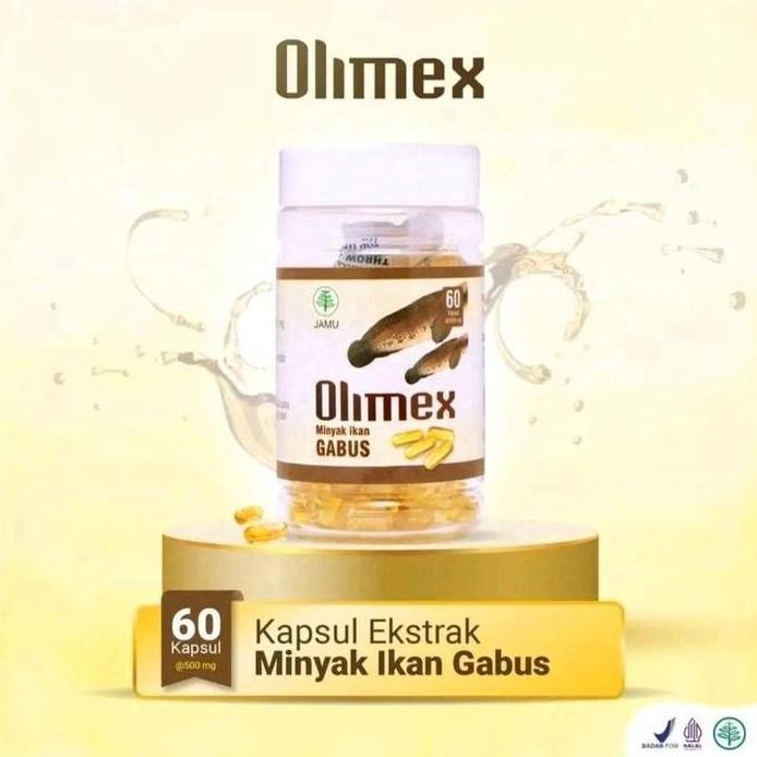 

Terlaris Olimex Asli Extra Ikan Gabus Isi 60 Kapsul Herbal Vitamin Kesehatan Solusi Untuk Mengeringkan Bekas Luka Pasca Oprasi.Bpom