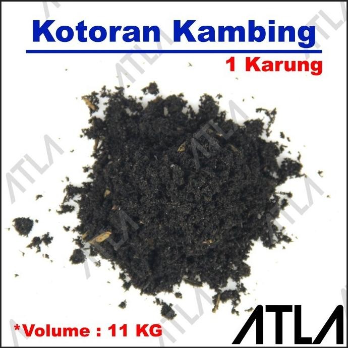 

Terlaris Best Produk!! Pupuk Kandang Kotoran Kambing 1 Zak Media Tanam Organik Karung Mt004