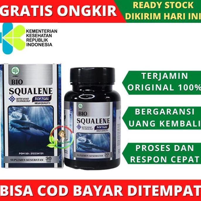 

Terlaris Vitamin Kesehatan Menjaga Daya Tahan Tubuh Minyak Ikan Hiu Squalene