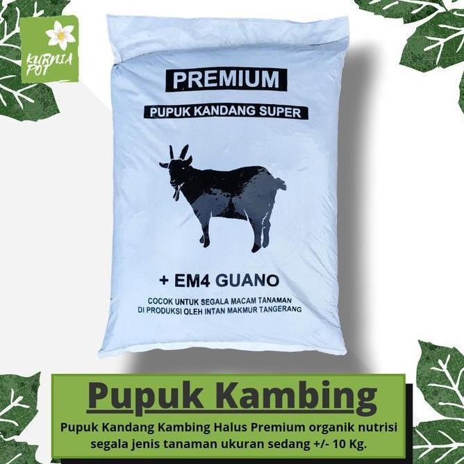 

Terlaris Ankn Pupuk Kandang Kambing Halus Media Tanam Super Organik Plus Em4 Guano