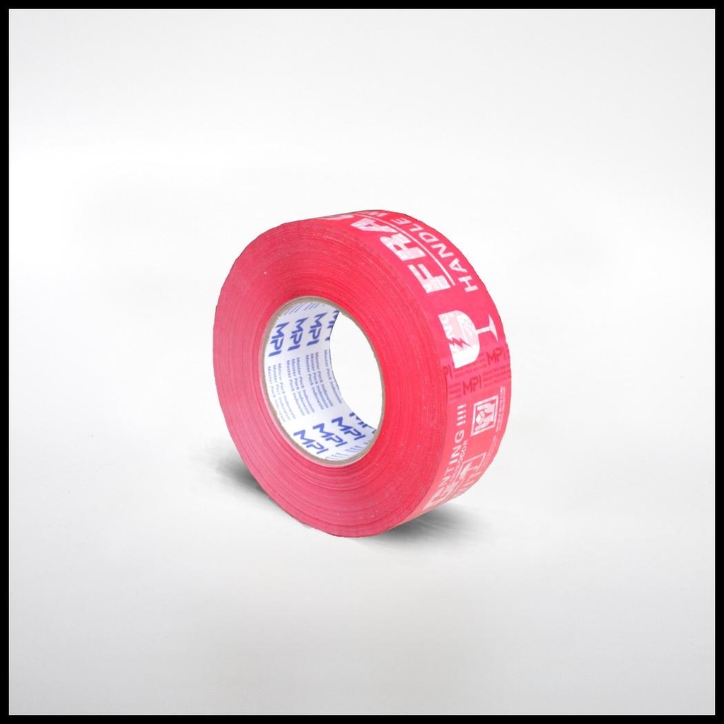 

LAKBAN FRAGILE MERAH JUMBO JANGAN DIBANTING 48MMX300 YARD MPI