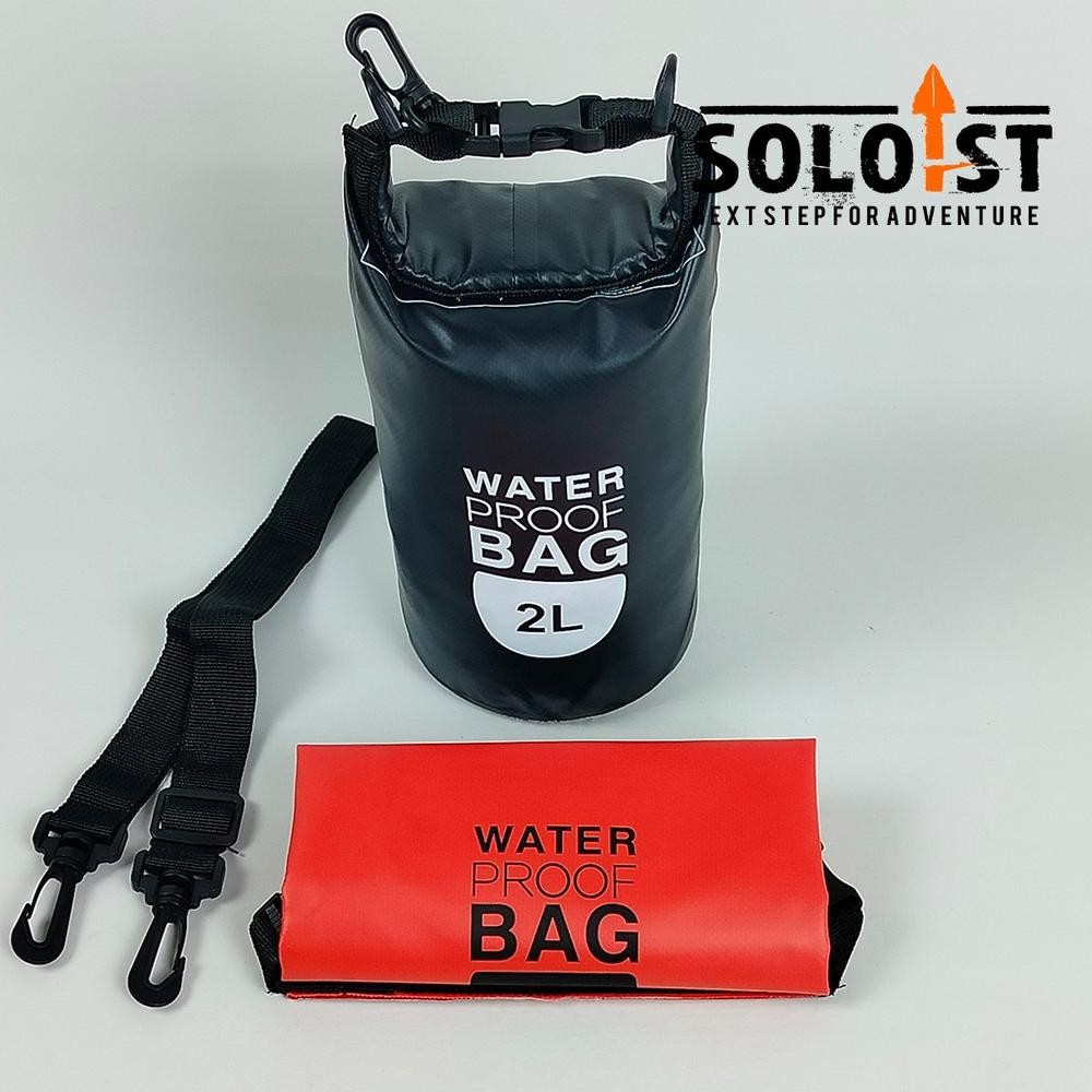 DRY BAG 2L WATERPROOF / TAS ANTI AIR 2L / PERALATAN MANCING